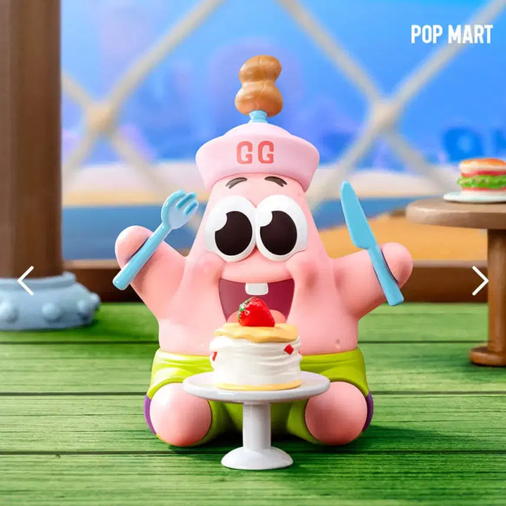 [BUNJANG] Pop Mart SpongeBob Best Friends Patrick Star Figure / 팝마트 스폰지밥 베스트프렌드 피규어 뚱이