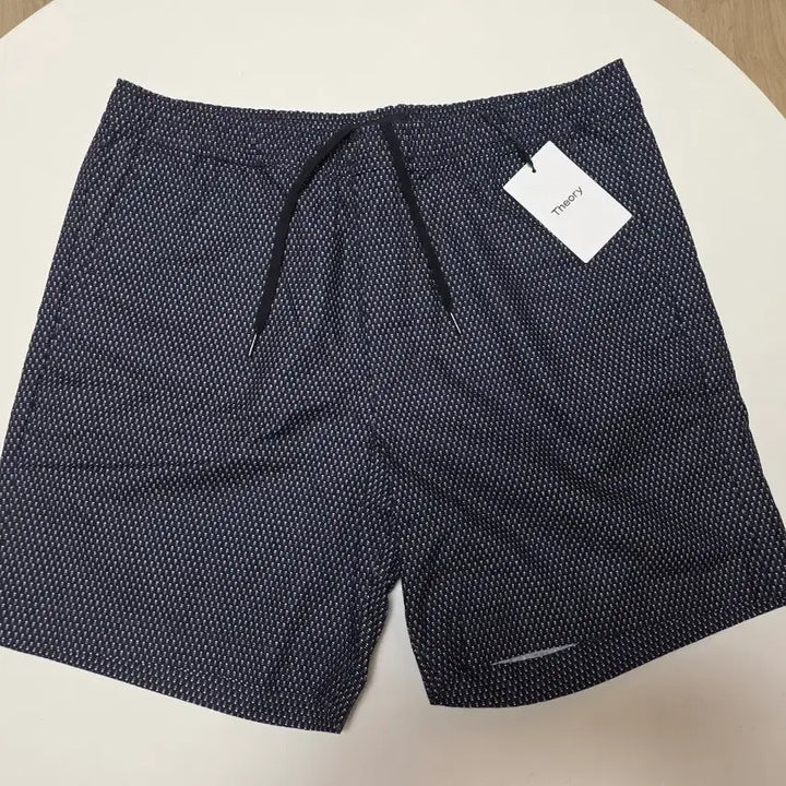 [BUNJANG] Theory Curtis Ottoman Premium Shorts Navy M (32) / 띠어리 오토만 커티스 프리미엄 쇼츠 M 32 정가 32만원 네이비