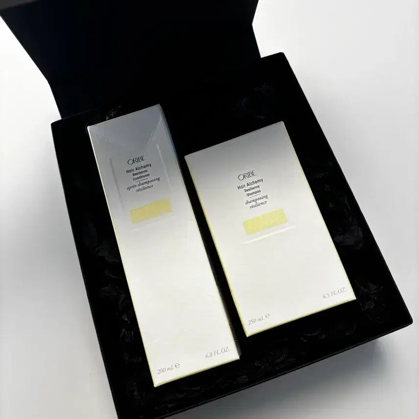 [BUNJANG] ORIBE Hair Alchemy Resilience Shampoo &amp; Conditioner Gift Set (Sealed) / [미개봉] 오리베 ORIBE 헤어 알케미 샴푸 컨디셔너 기프트세트