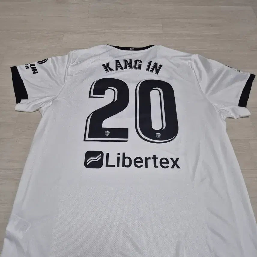 [BUNJANG] Puma Valencia 20-21 Home Replica Jersey Lee Kang-in 2XL / 20-21 푸마 발렌시아 홈 이강인 2XL