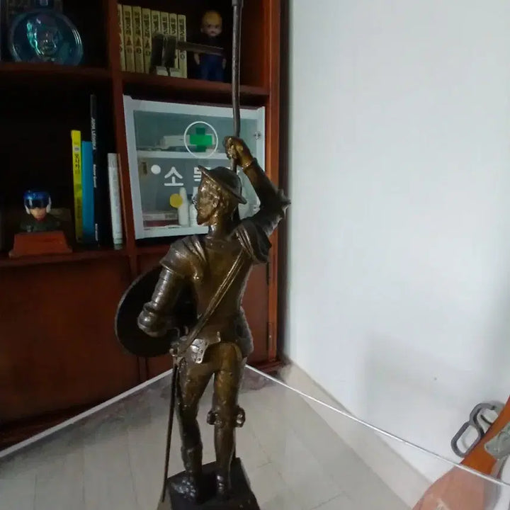 [BUNJANG] Antique Bronze Don Quixote Sculpture / 영국 브론즈 돈키호데 작품