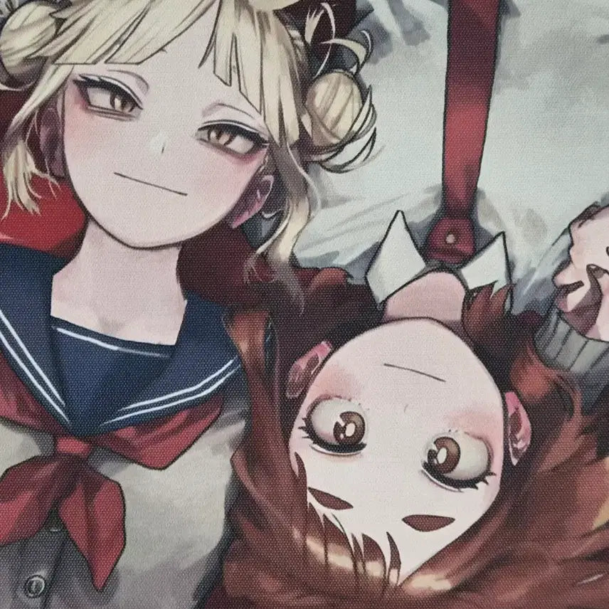 [BUNJANG] My Hero Academia Himiko Toga &amp; Ochaco Uraraka Tapestry Poster / 나히아 토가 오챠코 태피스트리 포스터 판매
