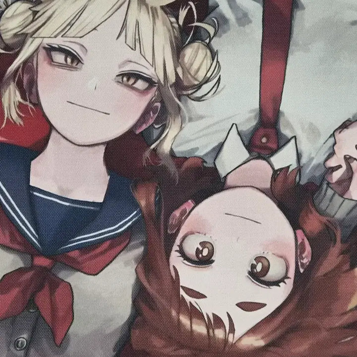 [BUNJANG] My Hero Academia Himiko Toga &amp; Ochaco Uraraka Tapestry Poster / 나히아 토가 오챠코 태피스트리 포스터 판매