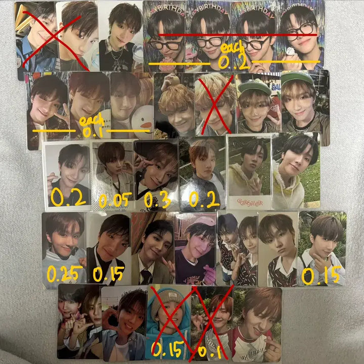 [BUNJANG] BOYNEXTDOOR Yunhak Photocard / 보이넥스트도어 보넥도 운학 포토카드 처분