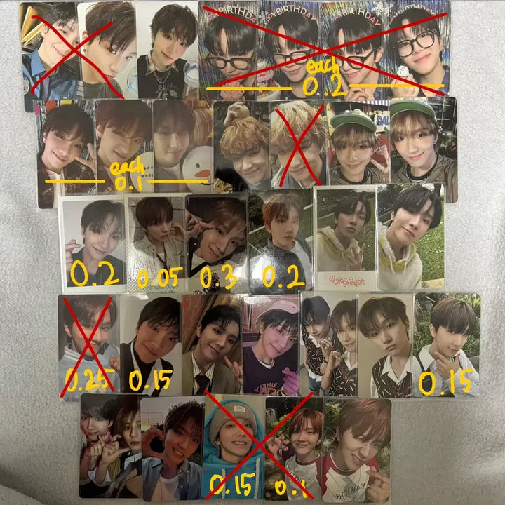 [BUNJANG] BOYNEXTDOOR Yunhak Photocard / 보이넥스트도어 보넥도 운학 포토카드 처분
