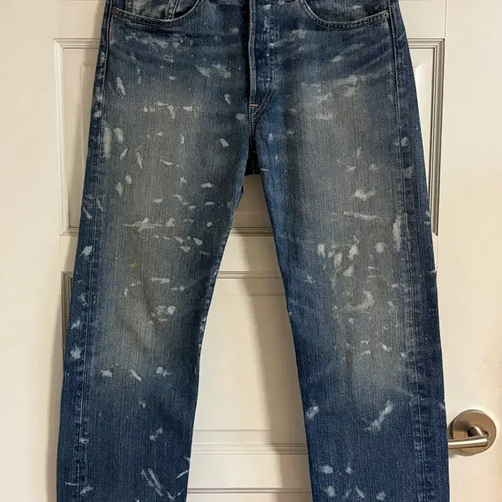 [BUNJANG] RRL Slim Straight Pennymore Distressed Jeans (29x30) / RRL 스트레이트핏 페니모어 디스트레스트 진(29x30)