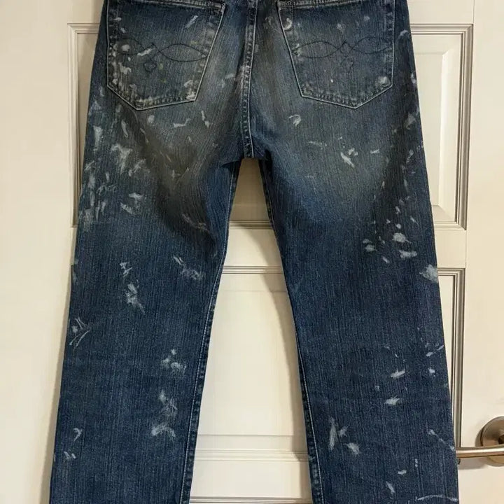 [BUNJANG] RRL Slim Straight Pennymore Distressed Jeans (29x30) / RRL 스트레이트핏 페니모어 디스트레스트 진(29x30)