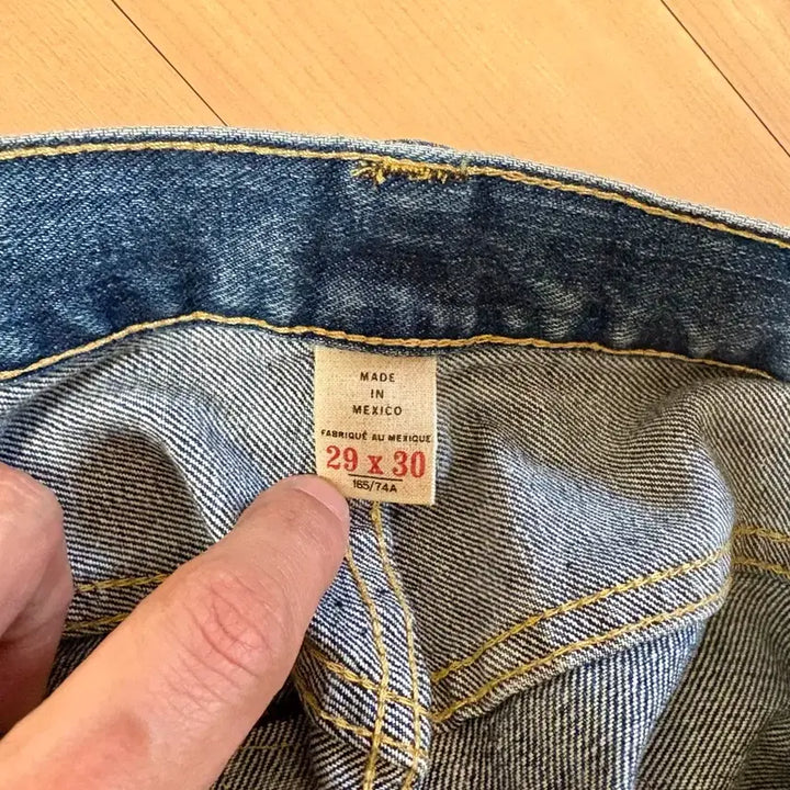 [BUNJANG] RRL Slim Straight Pennymore Distressed Jeans (29x30) / RRL 스트레이트핏 페니모어 디스트레스트 진(29x30)