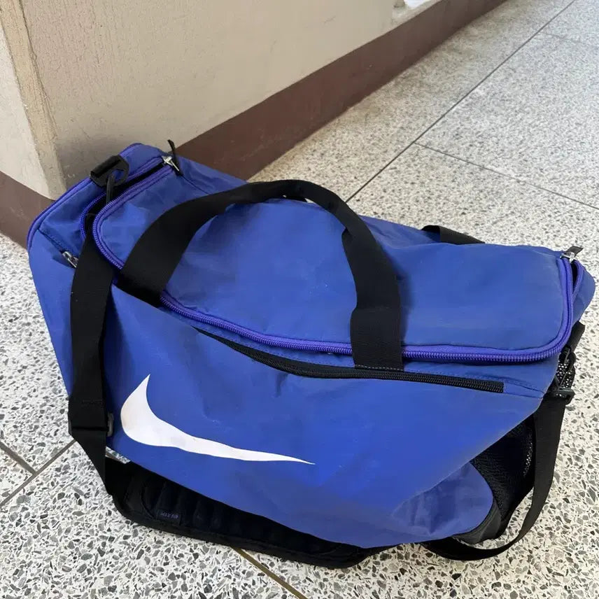 [BUNJANG] Vintage Nike Sports Shoulder Bag Blue / 빈티지 희귀매물 나이키 스포츠 가방 블루