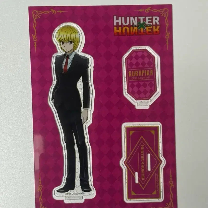 [BUNJANG] Hunter x Hunter Kurapika Suit Acrylic Stand / 크라피카 정장 아크릴