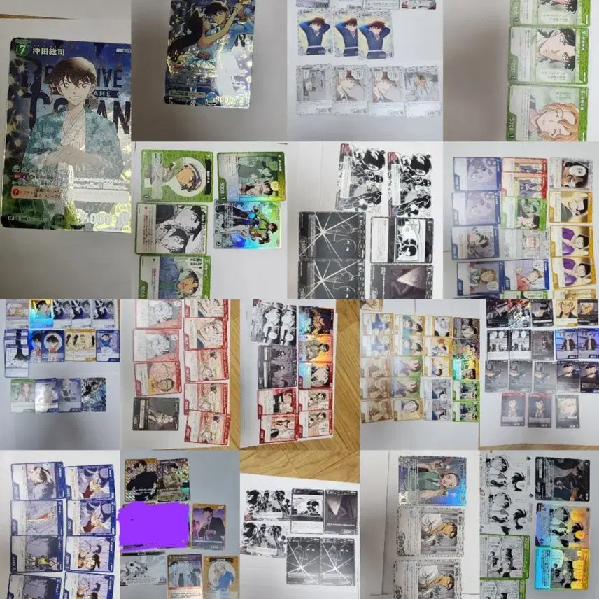[BUNJANG] Detective Conan TCG Box Bundle / 명탐정코난 tcg 박스 마츠다 하기와라 진 아카이 일괄 판매합니다
