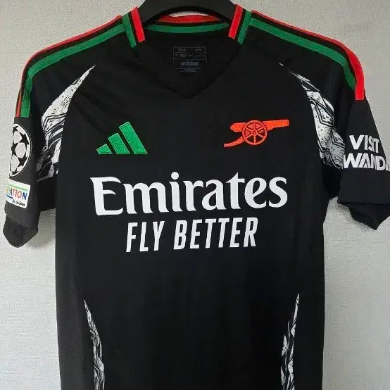 [BUNJANG] Arsenal 24-25 Away Authentic Jersey Declan Rice Champions League Edition / 24-25 아스날 어웨이 유니폼 챔스 라이스 마킹