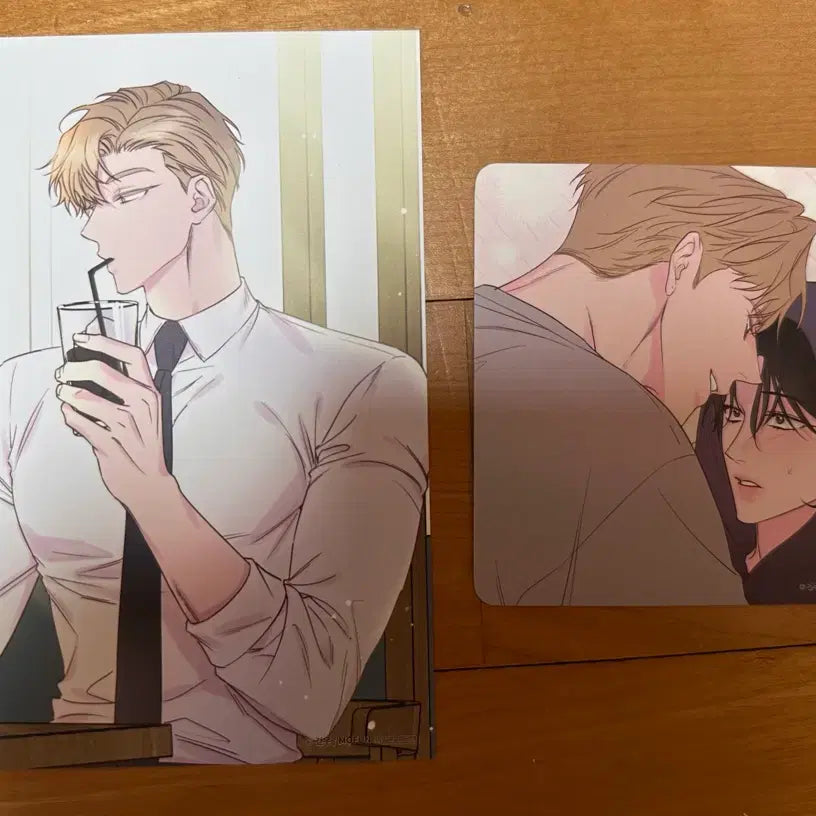 [BUNJANG] Coastal Wave Coaster &amp; Postcard Set / 파도의 해안 코스터 &amp; 엽서