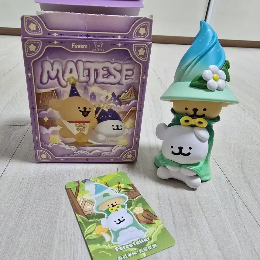 [BUNJANG] Funnyism Maltese Magic Seeker (Forest Spirit Mage) Figure / 퍼니즘 몰티즈 매직 시커 (숲의 정령마법사)