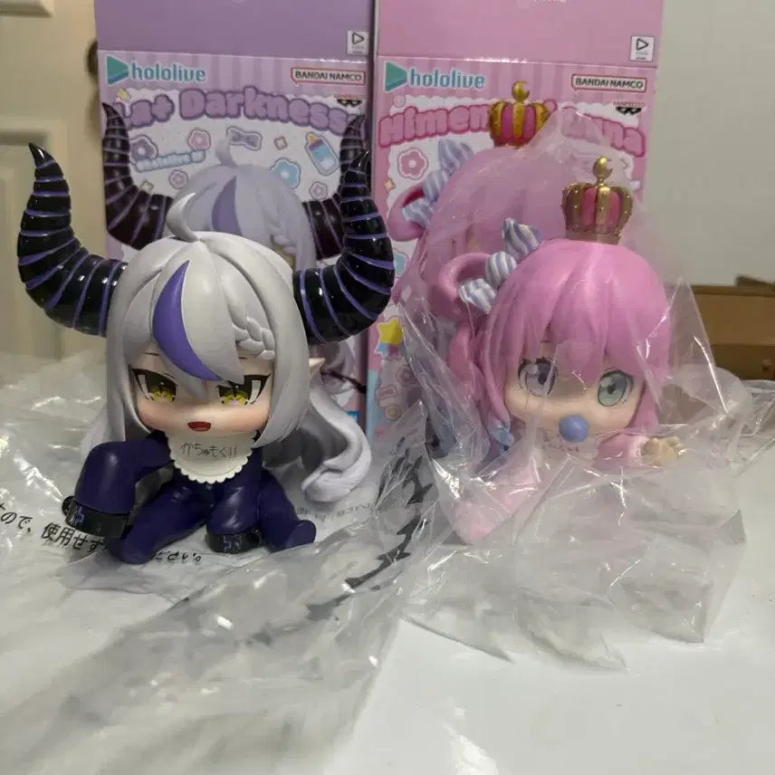 [BUNJANG] Hololive LaPlace Darkness, Himemori Luna Unsealed Bundle Set / 개봉) 홀로라이브 홀로베이비 피규어 2종 일괄