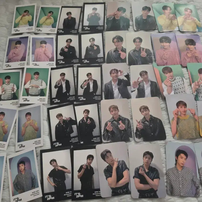 [BUNJANG] 2PM Member Set Photocards (Excluding Junho) / 잇츠투피엠 멤버별 온라인 오프라인 특전포카 8장씩 일괄(이준호제외)