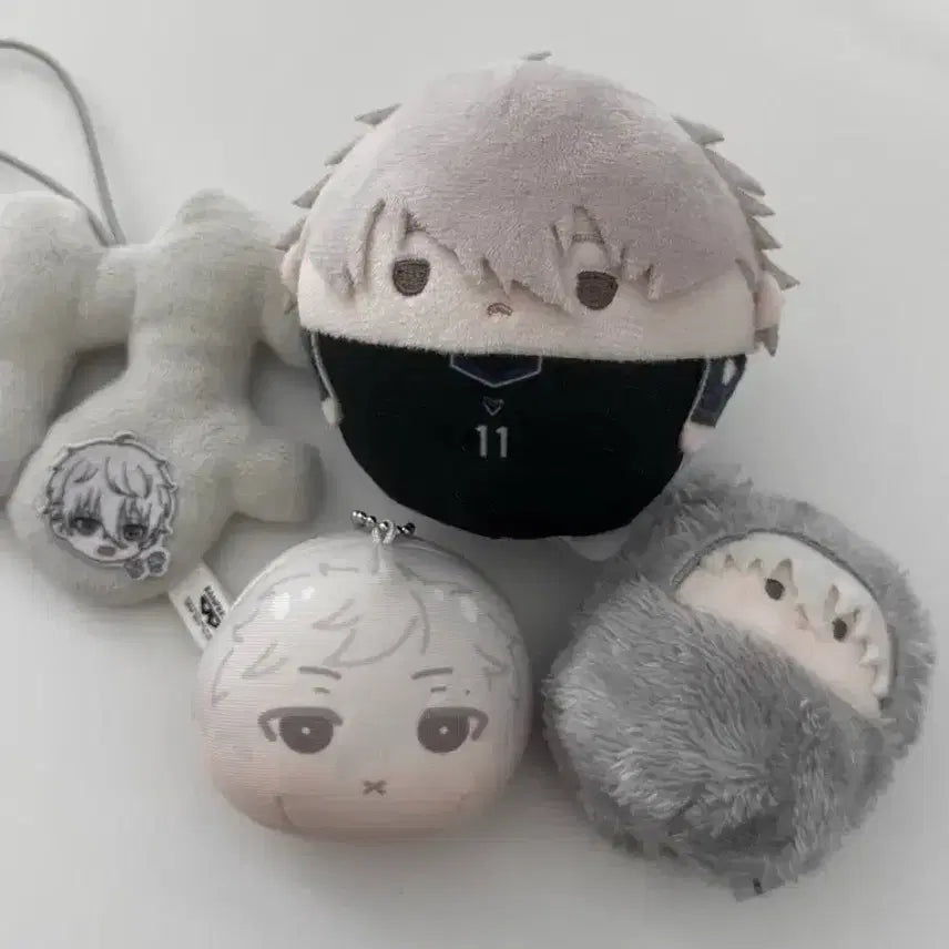 [BUNJANG] Nagi Seishiro Plush Doll Bundle / 블루록 나기 세이시로 누이 만쥬 일괄 판매 인형