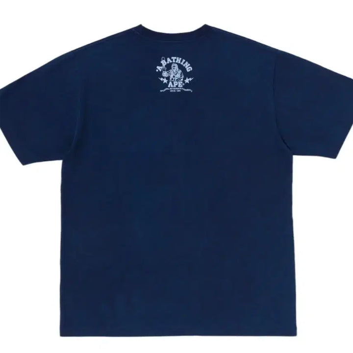 [BUNJANG] BAPE College Indigo T-Shirt (Size L) / 새상품) 베이프 BAPE 컬리지 인디고 티셔츠 인디고 BAPE