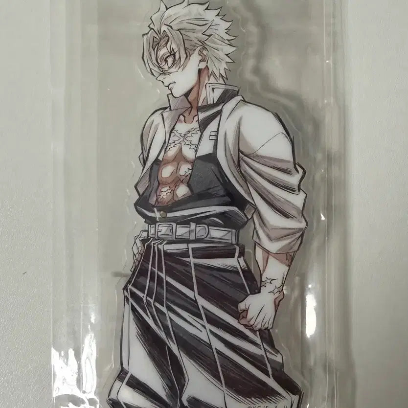 [BUNJANG] Demon Slayer Sanemi Web Store Kuji D Prize Acrylic Stand / 귀멸의칼날 사네미 웹샵쿠지 d상 아크릴