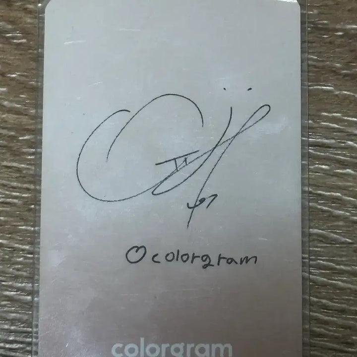 [BUNJANG] Colorgram Han Yu Jin Photocard / 컬러그램 한유진 포카 팝니다