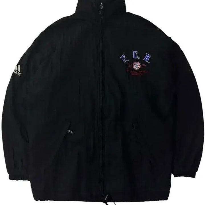 [BUNJANG] 1992-93 Bayern Munich Adidas Bench Coat Jacket - Black (Adidas S) / 92-93 초희귀 뮌헨 바람막이