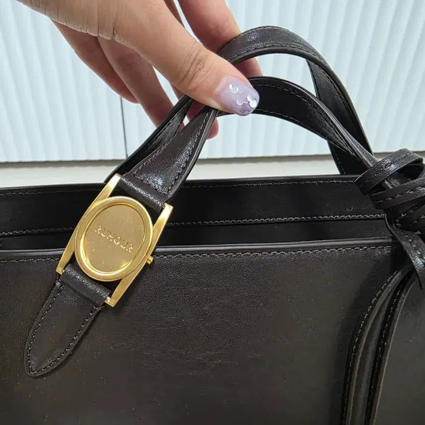 [BUNJANG] LOURO Afternoon Bag Brown / 루오르 오후백 브라운