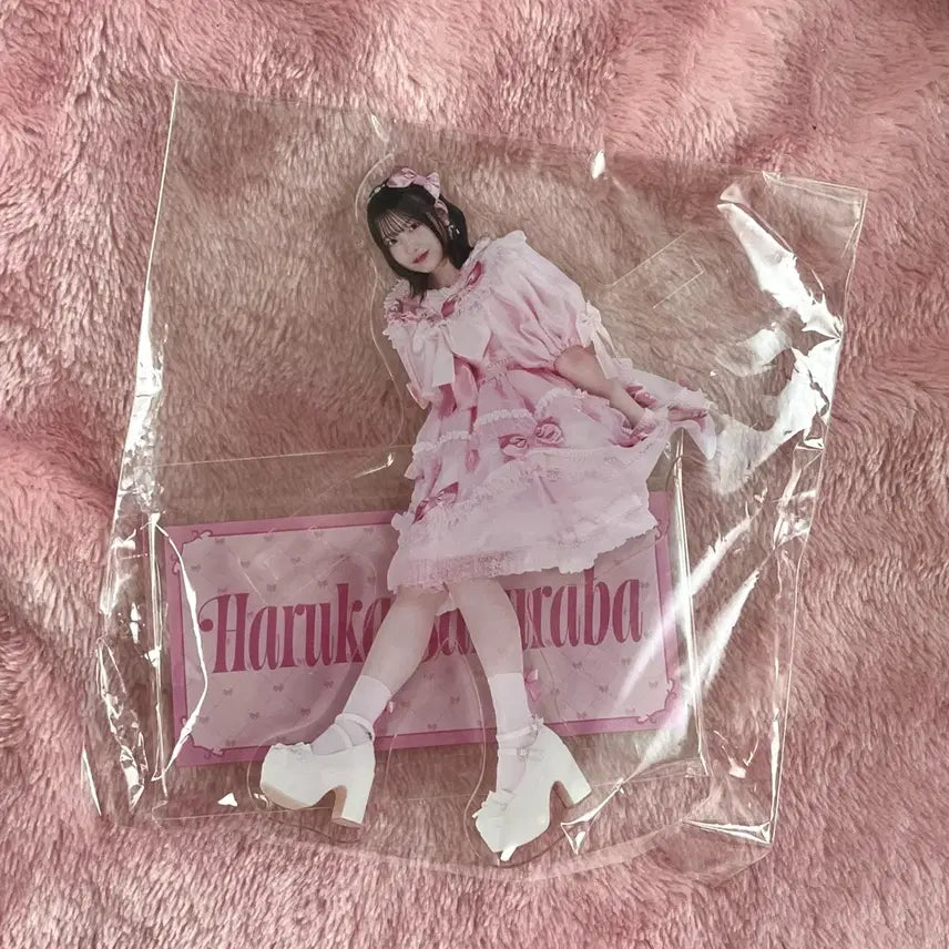 [BUNJANG] Cutie Street Sakura Chiharu Heart Acrylic Stand / 큐티스트리트 큐티스트릿 큐스토 사쿠라바하루카 하트 아크릴스탠드