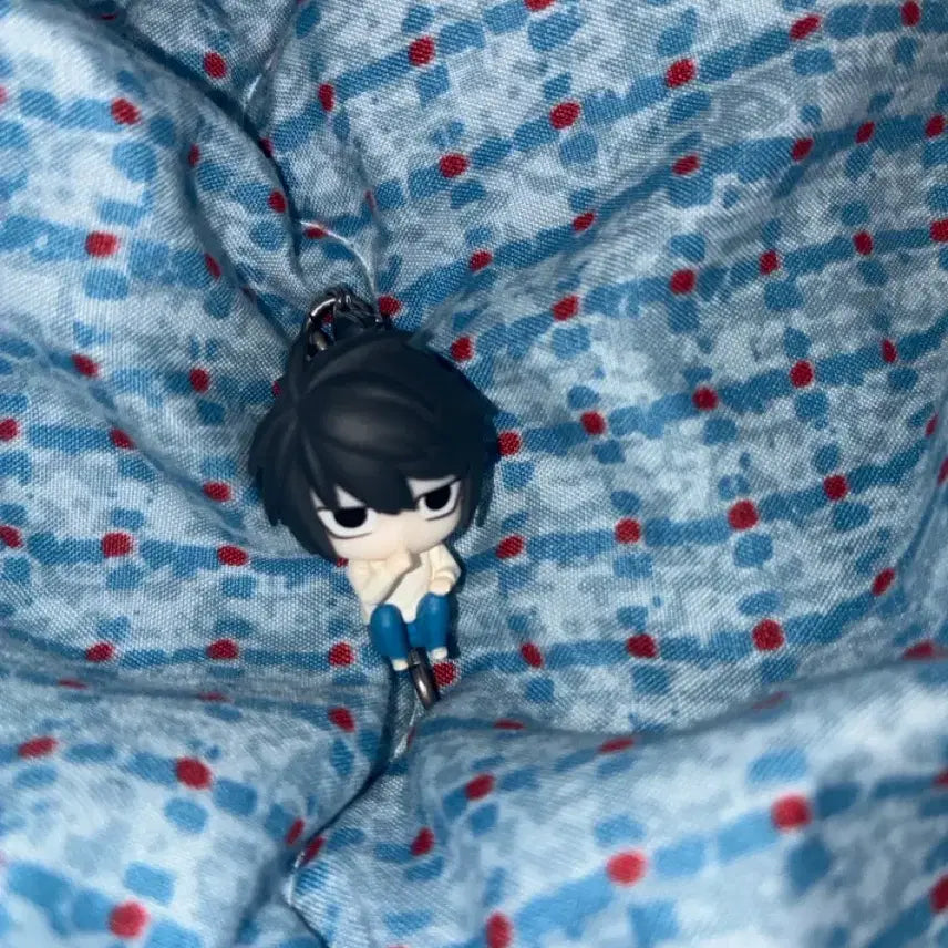[BUNJANG] Death Note L Keychain Gacha / 데스노트 엘 L 대롱가챠 고리형