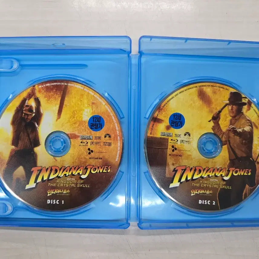 [BUNJANG] Indiana Jones and the Kingdom of the Crystal Skull DVD / [BD](블루레이) 모험외국영화 "인디아나 존스:크리스탈 해골의 왕국"