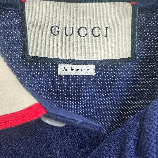 [BUNJANG] Gucci Collar Neck Short Sleeve T-Shirt / 구찌 카라넥 반팔
