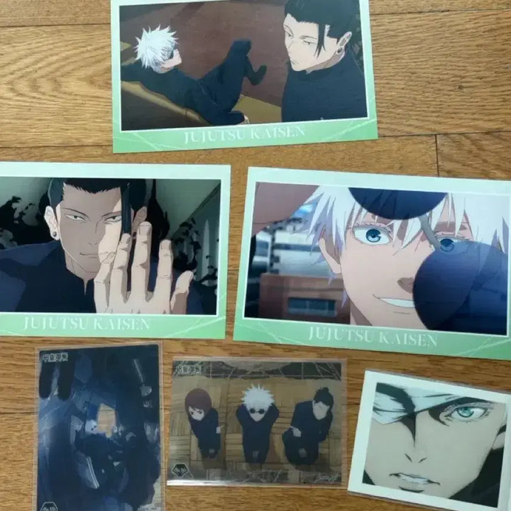 [BUNJANG] Jujutsu Kaisen Volume 00: Reborn - Geto Suguru &amp; Gojo Satoru Postcard &amp; Photocard Bundle Set / 일괄)주술회전 회옥옥절 게토 고죠 굿즈 엽서 포토카드