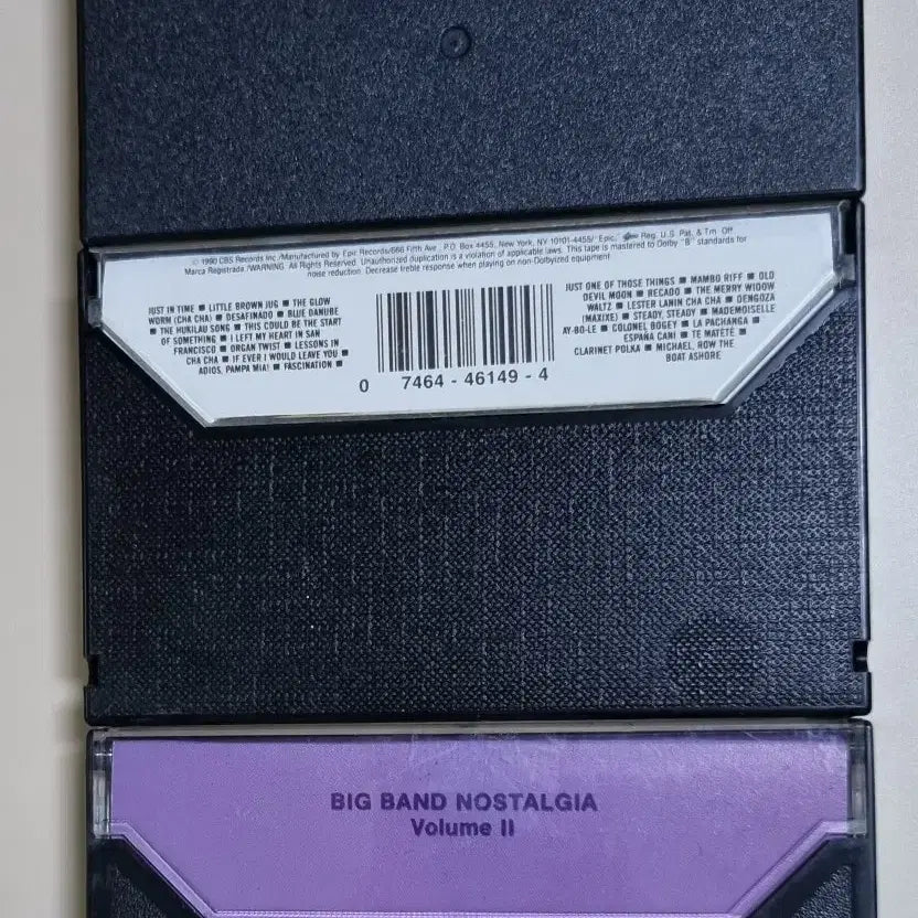 [BUNJANG] Imported Cassette Tape - Big Band Collection (3 Tapes) / 수입반 / 빅밴드 3장 (카세트테이프)