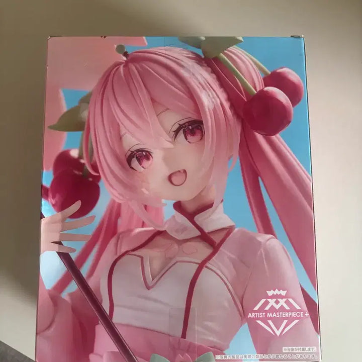 [BUNJANG] Taito Sakura Miku AMP+ Dress Ver. Figure (Sealed) / TAITO 사쿠라미쿠 AMP+ 드레스 피규어 미개봉