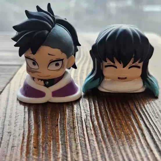[BUNJANG] Demon Slayer Muichiro &amp; Genya Onemutan Figure / 귀칼 오네무탄 무이치로 겐야