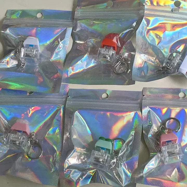 [BUNJANG] Keycap Charm Set (12 pcs) / 키캡키링 새상품6+중고6 총 12개 일괄 25000원