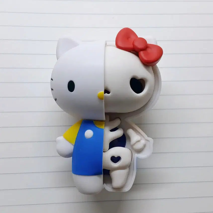 [BUNJANG] Sanrio Hello Kitty Kaitai Fantasy Skeleton Retro Figure / 헬로키티 카이타이 판타지 스켈레톤 산리오 키티 레트로 감성 피규어