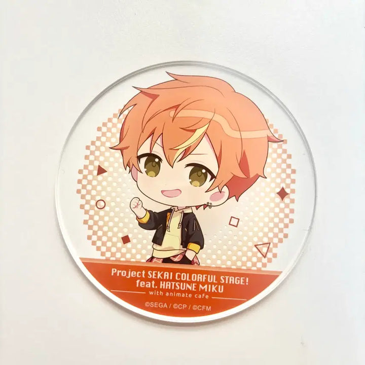 [BUNJANG] Project SEKAI Shinonome Akito Acrylic Coaster / 판매)프세카 콜라보카페 시노노메아키토 아크릴 코스터