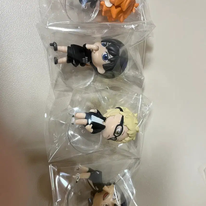 [SOLD OUT] 하이큐 뒤돌아봐요 가챠 1탄(풀셋+피규어 고정 투명 스티커)