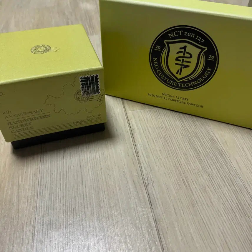 [BUNJANG] NCT 127 4th Anniversary Candle (Jungwoo) &amp; Fanclub Kit / 2020 Nct127 팬클럽 키트 4주년 캔들 정우 nct 엔시티