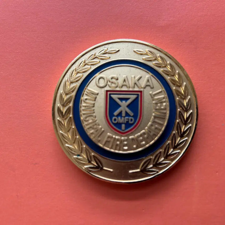 [BUNJANG] Osaka Fire Department Commemorative Medal / 일본 오사카소방본부 방문 기념품