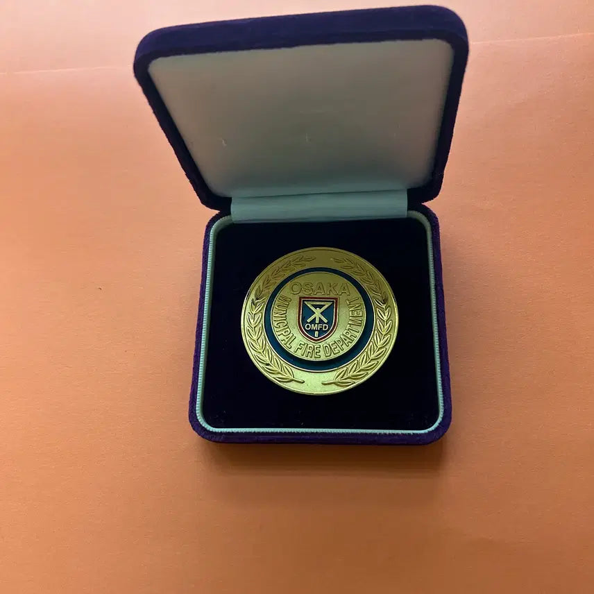[BUNJANG] Osaka Fire Department Commemorative Medal / 일본 오사카소방본부 방문 기념품