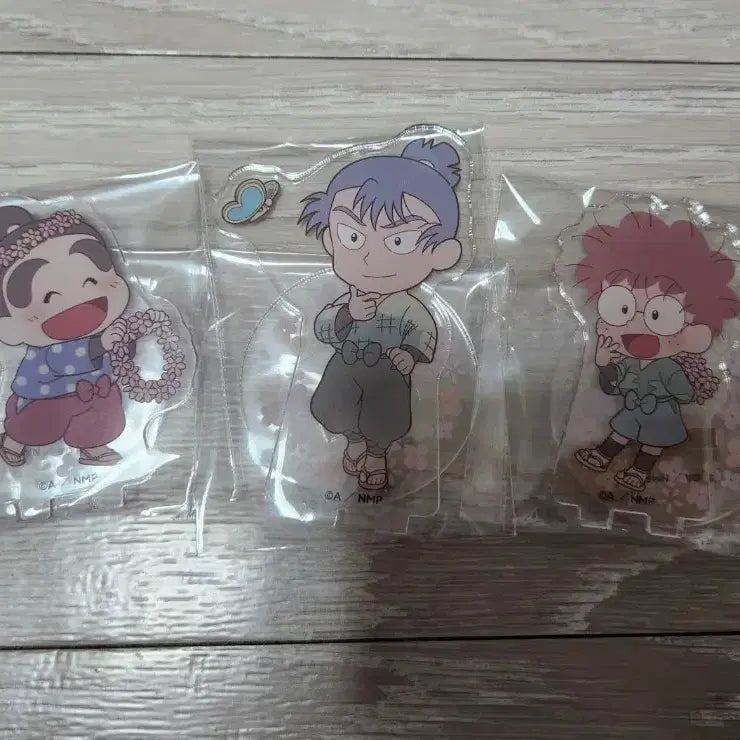 [BUNJANG] Nintama Rantarou Tomesaburo, Shinbe, Rantarou Animate Mini Acrylic Bundle Set / 닌타마 란타로 토메사부로, 신베, 란타로 애니메이트 미니 아크릴 일괄