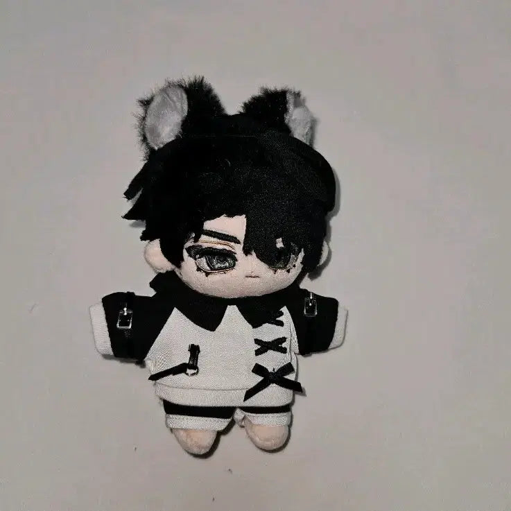 [BUNJANG] 10cm Doll Clothing Set (Top, Bottom, Hat) / 대만옷 10cm 솜인형옷