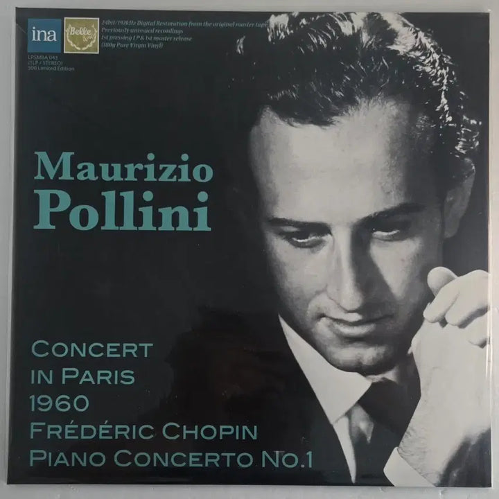[BUNJANG] Maurizio Pollini Paris 1960 500 Limited Edition LP (Sealed) / 마우리찌오 폴리니- Paris 1960 500장 한정 LP (미개봉)