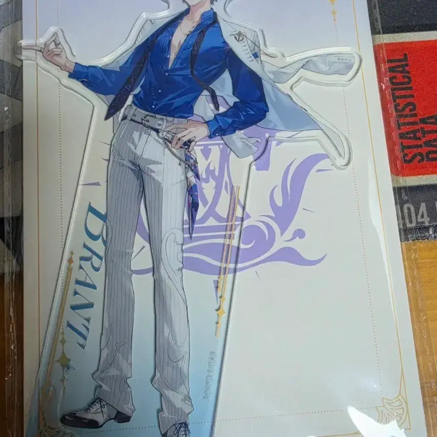 [BUNJANG] MeiZu LuoSon Collaboration Brent Acrylic Stand / 명조 로손 콜라보 브렌트 아크릴스탠드