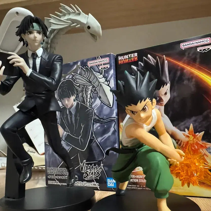 [BUNJANG] Hunter x Hunter Gon &amp; Chrollo Nendoroid Figure Bundle Set / 헌터헌터 곤,클로로 일괄
