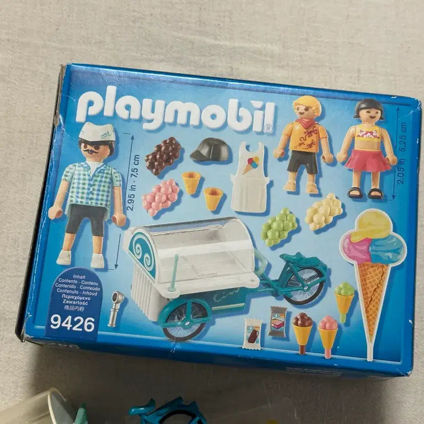 [BUNJANG] Playmobil 9426 Ice Cream Cart / 플레이모빌 9426 아이스크림 카트