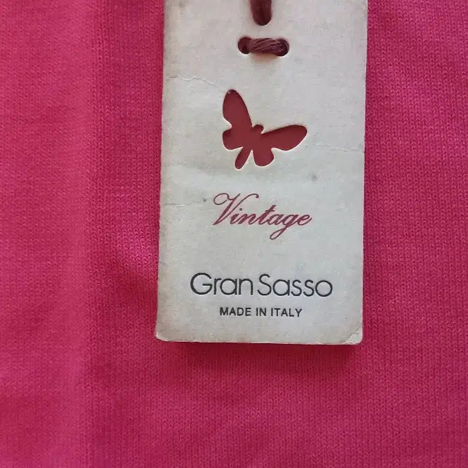 [BUNJANG] GRAN SASSO Pink Long Sleeve Knit (Size 48) / 그란사소 그랑사소 GRAN SASSO 핑크 긴팔 니트