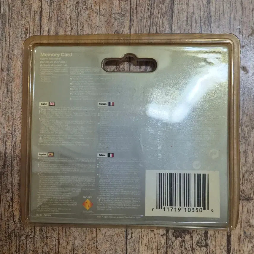 [BUNJANG] Sony PlayStation 1 (PS1) Genuine Memory Card (New) / PS1 메모리카드 정품 신품