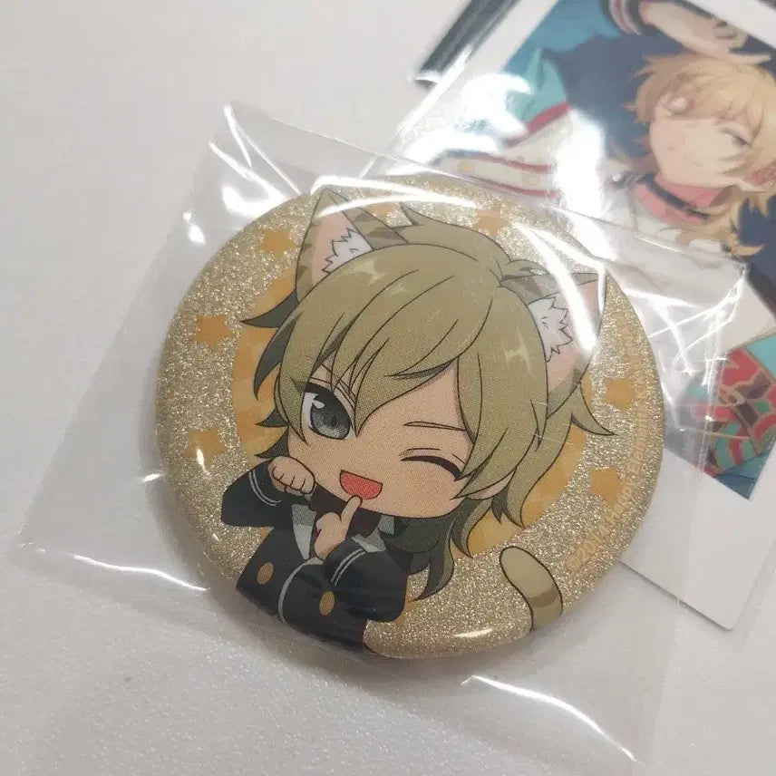 [BUNJANG] Ensemble Stars UNDEAD Hakaze Kaoru Nanja Town Collaboration Badge / 앙스타 언데드 하카제 카오루 난쟈타운 콜라보 뱃지